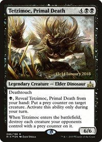Tetzimoc, Primal Death - Foil Tetzimoc Primal Death