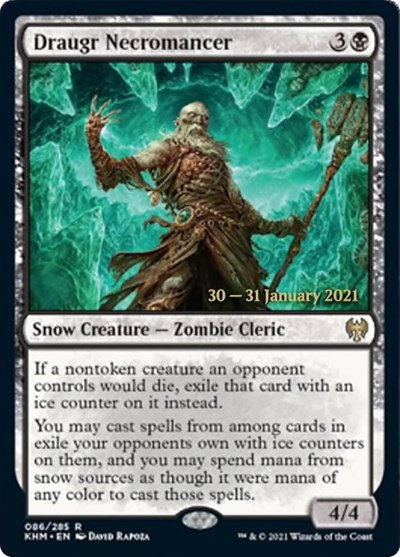 Draugr Necromancer - Foil Draugr Necromancer