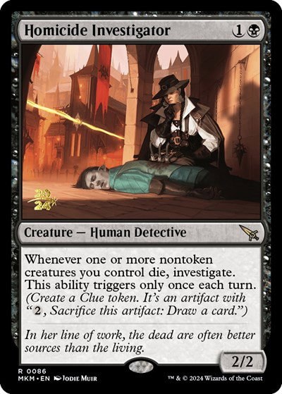 Homicide Investigator - Foil Homicide Investigator