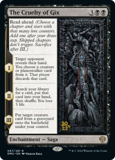 The Cruelty of Gix - Foil The Cruelty Of Gix