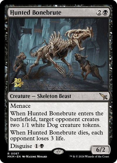 Hunted Bonebrute - Foil Hunted Bonebrute