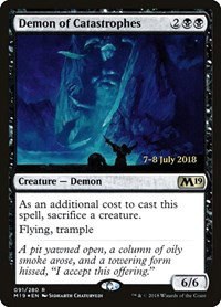 Demon of Catastrophes - Foil Demon Of Catastrophes