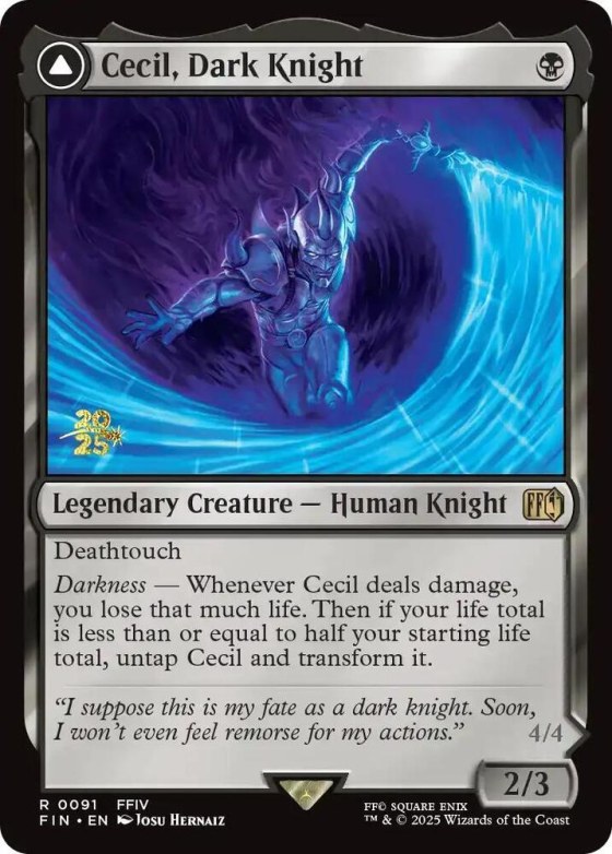 Cecil, Dark Knight - Foil Cecil Dark Knight