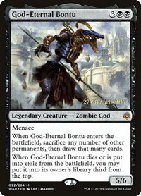 God-Eternal Bontu - Foil God Eternal Bontu