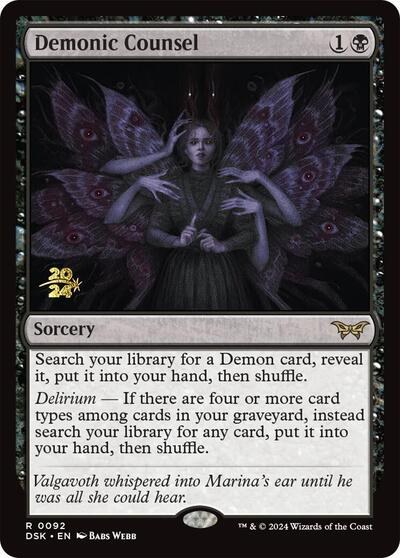 Demonic Counsel - Foil Demonic Counsel