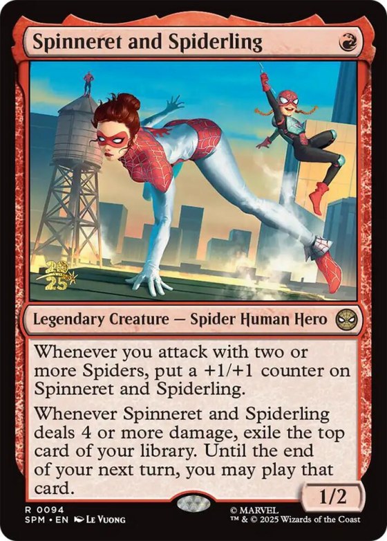 Spinneret and Spiderling - Foil Spinneret And Spiderling