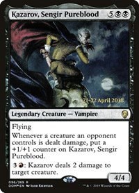 Kazarov, Sengir Pureblood - Foil Kazarov Sengir Pureblood