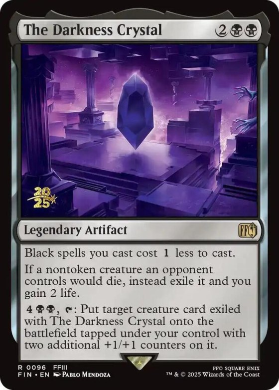 The Darkness Crystal - Foil The Darkness Crystal