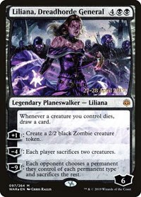 Liliana, Dreadhorde General - Foil Liliana Dreadhorde Genera