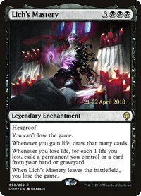 Lich's Mastery - Foil Lich S Mastery