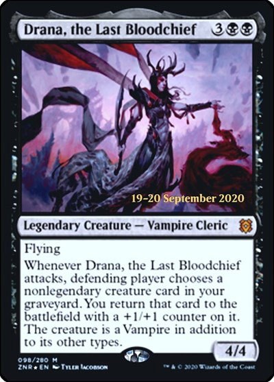 Drana, the Last Bloodchief - Foil Drana The Last Bloodchief