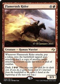 Flamerush Rider - Foil Flamerush Rider