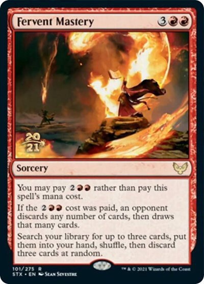 Fervent Mastery - Foil Fervent Mastery