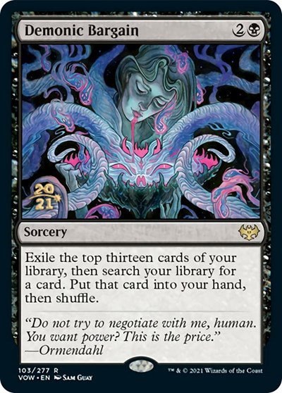 Demonic Bargain - Foil Demonic Bargain