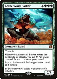 Aetherwind Basker - Foil Aetherwind Basker