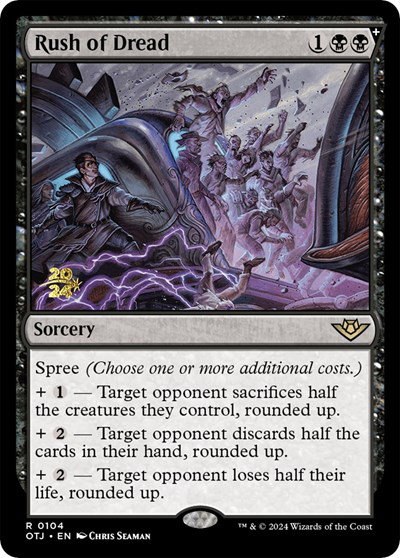 Rush of Dread - Foil Rush Of Dread