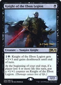 Knight of the Ebon Legion - Foil Knight Of The Ebon Legion