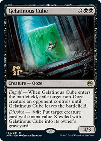Gelatinous Cube - Foil Gelatinous Cube