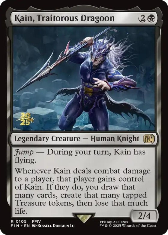 Kain, Traitorous Dragoon - Foil Kain Traitorous Dragoon