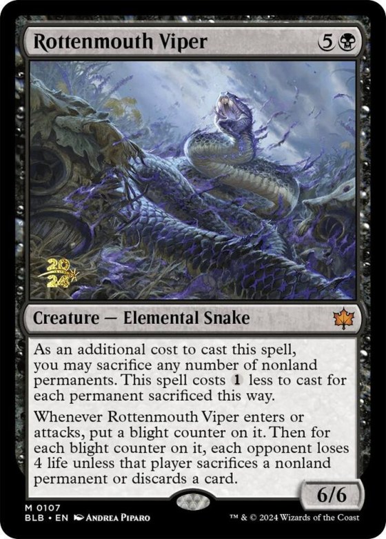 Rottenmouth Viper - Foil Rottenmouth Viper