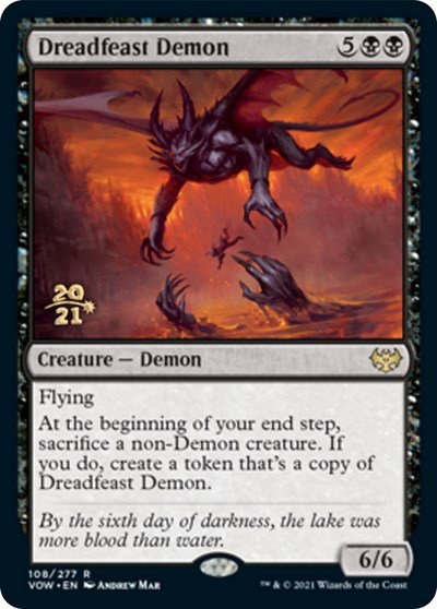 Dreadfeast Demon - Foil Dreadfeast Demon