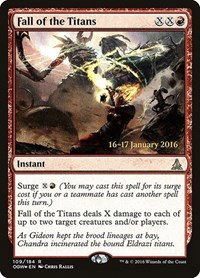 Fall of the Titans - Foil Fall Of The Titans