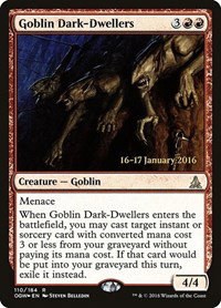 Goblin Dark-Dwellers - Foil Goblin Dark Dwellers