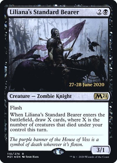 Liliana's Standard Bearer - Foil Liliana S Standard Bearer