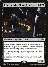 Priest of the Blood Rite - Foil Priest Of The Blood Rite