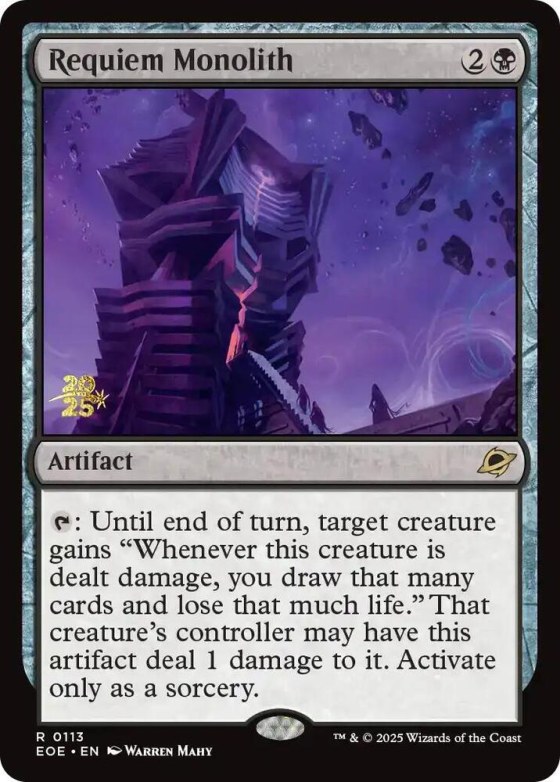 Requiem Monolith - Foil Requiem Monolith