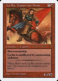 Lu Bu, Master-at-Arms - Singapore 7 4 99