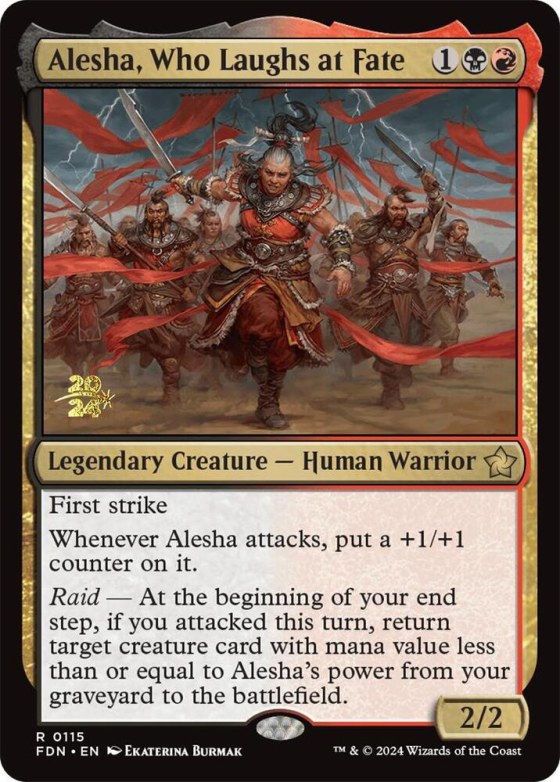 Alesha, Who Laughs at Fate - Foil Alesha Who Laughs At Fate