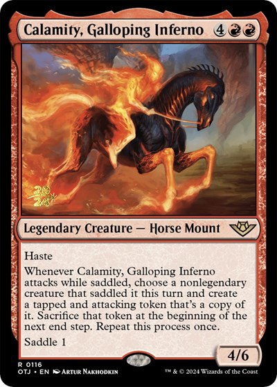Calamity, Galloping Inferno - Foil Calamity Galloping Infern