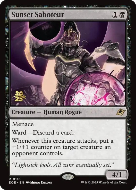 Sunset Saboteur - Foil Sunset Saboteur