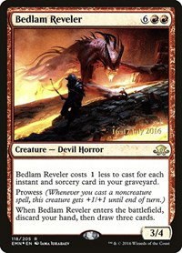 Bedlam Reveler - Foil Bedlam Reveler