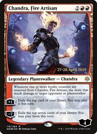 Chandra, Fire Artisan - Foil Chandra Fire Artisan