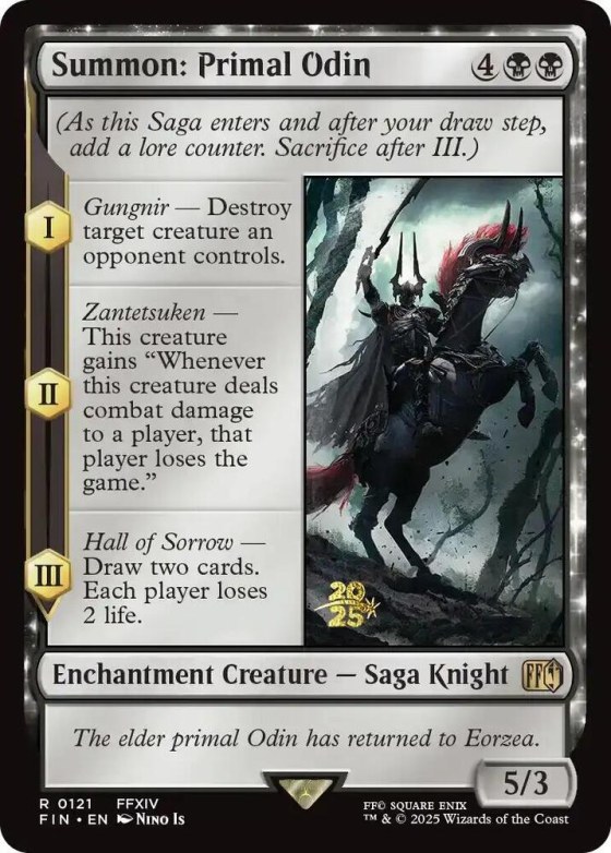 Summon: Primal Odin - Foil Summon Primal Odin
