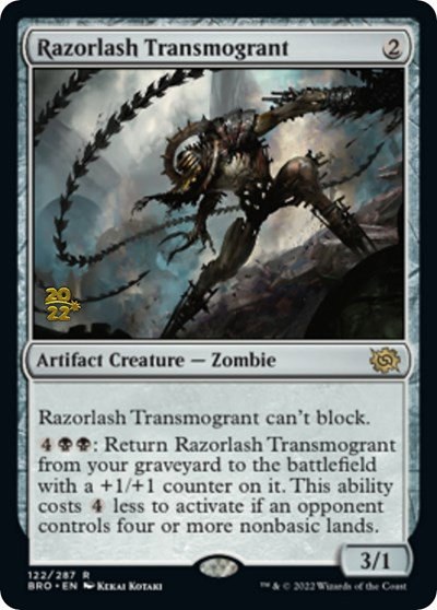 Razorlash Transmogrant - Foil Razorlash Transmogrant
