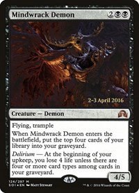 Mindwrack Demon - Foil Mindwrack Demon
