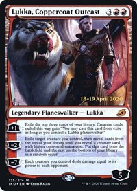 Lukka, Coppercoat Outcast - Foil Lukka Coppercoat Outcast