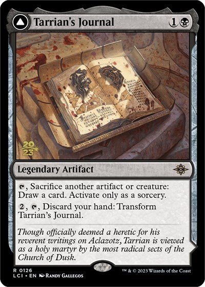 Tarrian's Journal - Foil Tarrian S Journal