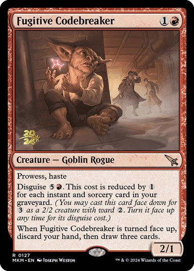 Fugitive Codebreaker - Foil Fugitive Codebreaker