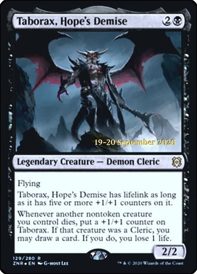 Taborax, Hope's Demise - Foil Taborax Hope S Demise