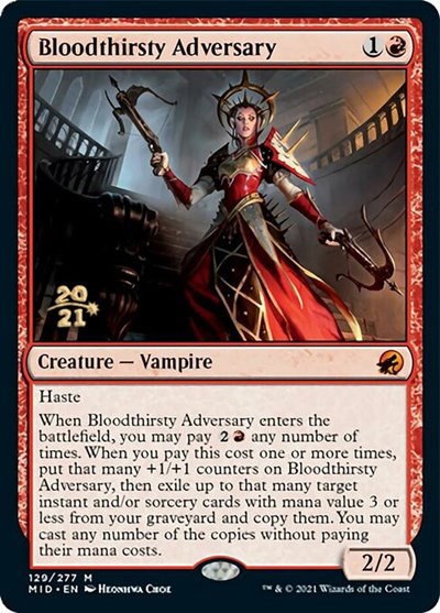 Bloodthirsty Adversary - Foil Bloodthirsty Adversary