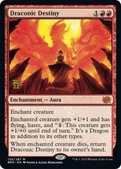Draconic Destiny - Foil Draconic Destiny