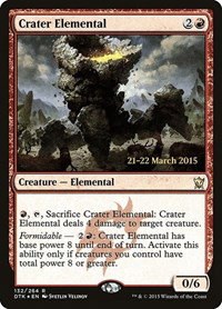 Crater Elemental - Foil Crater Elemental