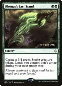 Rhonas's Last Stand - Foil Rhonas S Last Stand
