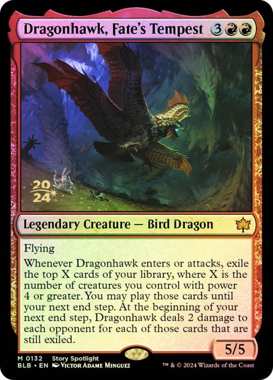 Dragonhawk, Fate's Tempest - Foil Dragonhawk Fate S Tempest