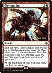 Glorious End - Foil Glorious End