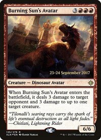 Burning Sun's Avatar - Foil Burning Sun S Avatar